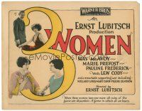 6h003 3 WOMEN TC '24 when three women love one man, all are losers, directed by Ernst Lubitsch!