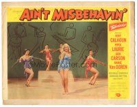 6h154 AIN'T MISBEHAVIN' LC #2 '55 sexy Mamie Van Doren dancing with five pretty girls!