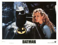 6h186 BATMAN LC '89 Michael Keaton, Kim Basinger as Vicki Vale, directed by Tim Burton!