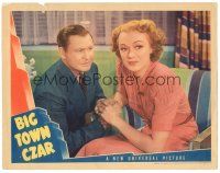 6h195 BIG TOWN CZAR LC '39 close up of Barton MacLane holding pretty Eve Arden's hands!