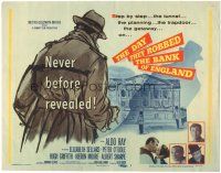 6h026 DAY THEY ROBBED THE BANK OF ENGLAND TC '60 Aldo Ray, Elizabeth Sellars, Peter O'Toole!