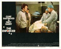 6h324 ENFORCER int'l LC #5 '76 Tyne Daly & Clint Eastwood as Dirty Harry at autopsy!
