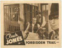 6h350 FORBIDDEN TRAIL LC '32 man tied to chair helps Buck Jones with gun in jail cell!