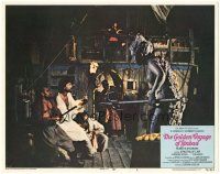 6h386 GOLDEN VOYAGE OF SINBAD LC #4 '73 Ray Harryhausen, John Phillip Law & more w/ monster on ship!