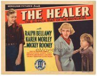 6h041 HEALER TC '35 Ralph Bellamy, Karen Morley, young crippled Mickey Rooney with polio!