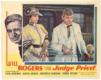 6h497 JUDGE PRIEST LC '34 John Ford, Will Rogers at his best, from a story by Irvin S. Cobb!