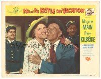 6h573 MA & PA KETTLE ON VACATION LC #5 '53 romantic close up of Marjorie Main & Percy Kilbride!