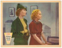 6h607 MEN ARE NOT GODS LC '37 profile close up of pretty Miriam Hopkins & Gertrude Lawrence!