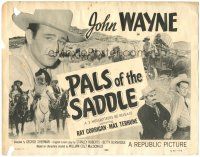 6h086 PALS OF THE SADDLE TC R53 image of young John Wayne all tied up by bad guys!