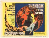 6h088 PHANTOM FROM SPACE TC '53 strange alien visitor's secret power menaced the world, cool art!