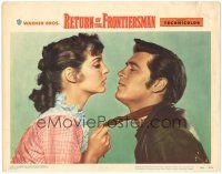 6h725 RETURN OF THE FRONTIERSMAN LC #5 '50 c/u of Gordon MacRae & sexy Julie London about to kiss!