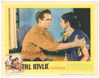 6h736 RIVER LC #8 '51 directed by Jean Renoir, written by Rumer Godden, Esmond Knight w/ woman!