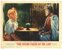 6h146 7 FACES OF DR. LAO LC #8 '64 Tony Randall as Apollonius tells woman of her terrible future!