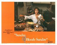 6h849 SUNDAY BLOODY SUNDAY LC #1 '71 Glenda Jackson drinking, directed by John Schlesinger!