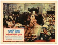 6h859 TAMING OF THE SHREW LC '67 Richard Burton kissing Elizabeth Taylor, Shakespeare classic!