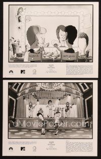 6j908 BEAVIS & BUTT-HEAD DO AMERICA 2 8x10 stills '96 Mike Judge MTV cartoon, great images!