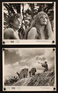6j909 BIBLE 2 8x10 stills '67 John Huston's La Bibbia, Michael Parks, Ulla Bergryd, Huston as Noah!