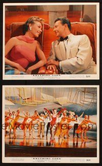 6j232 ANYTHING GOES 2 color 8x10 stills '56 sexy Mitzi Gaynor with Donald O'Connor & dancing!