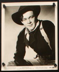 6j617 BEN JOHNSON 6 8x10 stills '50s-70s cowboy western images - Wagonmaster, Fort Defiance, more!