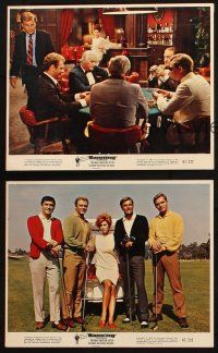 6j216 BANNING 3 color 8x10 stills '67 Robert Wagner, Jill St. John, cool golfing and gambling images