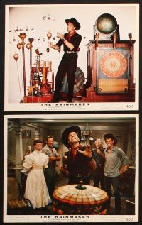 6j025 RAINMAKER 12 color 8x10 stills '56 Lloyd Bridges, Burt Lancaster & Katharine Hepburn!