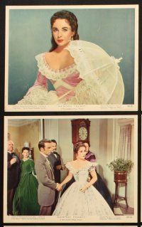 6j001 RAINTREE COUNTY 16 color 8x10 stills '57 Montgomery Clift & beautiful Elizabeth Taylor!