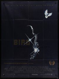 6k572 BIRD French 1p '88 directed by Clint Eastwood, biography of jazz legend Charlie Parker!
