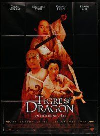 6k620 CROUCHING TIGER HIDDEN DRAGON French 1p '00 Ang Lee kung fu masterpiece, Chow Yun Fat, Yeoh!