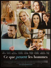 6k701 HE'S JUST NOT THAT INTO YOU French 1p '09 Affleck, Aniston, Barrymore, Connelly, Cooper+more