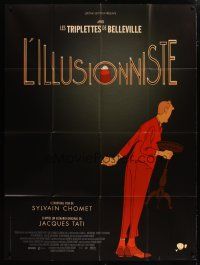 6k716 ILLUSIONIST French 1p '10 cool magician cartoon with a screenplay by Jacques Tati!