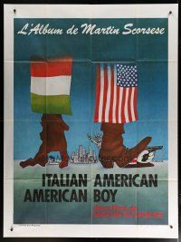 6k729 ITALIANAMERICAN/AMERICAN BOY French 1p '80s Martin Scorsese, great Wilson art!