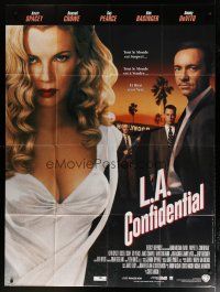 6k746 L.A. CONFIDENTIAL French 1p '97 Kevin Spacey, Russell Crowe, Danny DeVito, sexy Kim Basinger!