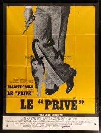 6k775 LONG GOODBYE French 1p '74 Robert Altman film noir, different image of cat & gun!