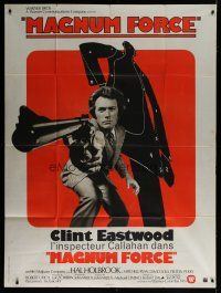 6k789 MAGNUM FORCE French 1p '74 Clint Eastwood is Dirty Harry pointing his huge gun!