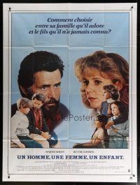 6k795 MAN, WOMAN & CHILD French 1p '83 Martin Sheen, Blythe Danner, different image!