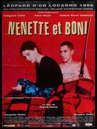 6k819 NENETTE & BONI French 1p '96 Gregoire Colin, Alice Houri, directed by Claire Denis!