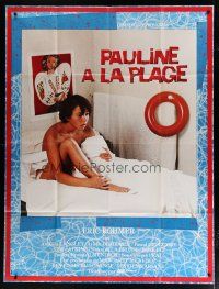 6k851 PAULINE AT THE BEACH French 1p '83 Eric Rohmer's Pauline a la Plage, teen Amanda Langlet!