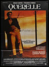 6k874 QUERELLE French 1p '82 Rainer Werner Fassbinder controversial gay romance, Brad Davis!