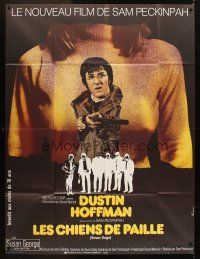 6k935 STRAW DOGS French 1p '72 Peckinpah, different art of Hoffman & Susan George by Ferracci!