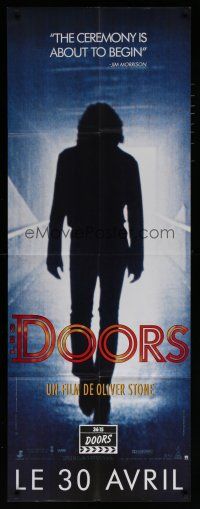 6k523 DOORS French door panel '90 Val Kilmer as Jim Morrison, directed by Oliver Stone!
