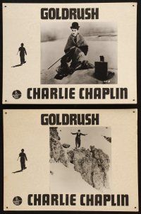 6k095 GOLD RUSH 9 Swiss LCs R60s Charlie Chaplin classic, wonderful different images!