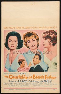 6k317 COURTSHIP OF EDDIE'S FATHER WC '63 Ron Howard helps Glenn Ford choose his new mother!