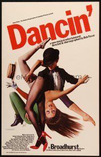 6k322 DANCIN' stage play WC '78 directed & choreographed by Bob Fosse, wild Mitchell dance art!