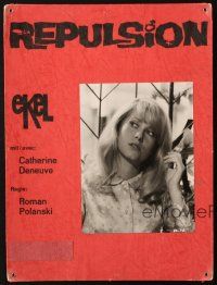 6k096 REPULSION 9 Swiss LCs '60s Roman Polanski, great images of sexy Catherine Deneuve!