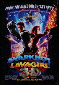 6m039 ADVENTURES OF SHARKBOY & LAVAGIRL DS 1sh '05 Taylor Lautner, David Arquette!