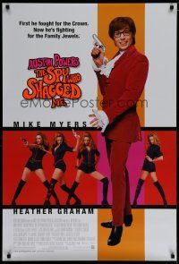 6m073 AUSTIN POWERS: THE SPY WHO SHAGGED ME 1sh '99 Mike Myers, super sexy Heather Graham!