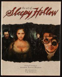 6p261 ART OF SLEEPY HOLLOW hardcover book '99 a behind-the-scenes look at Tim Burton's movie!