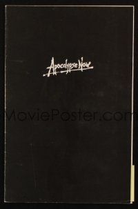 6p136 APOCALYPSE NOW souvenir program book '79 Francis Ford Coppola, Marlon Brando, Sheen!