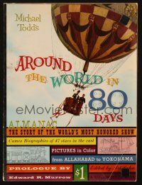 6p137 AROUND THE WORLD IN 80 DAYS souvenir program book '56 the world's most honored show!