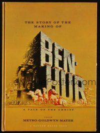 6p143 BEN-HUR program book '60 Charlton Heston, William Wyler classic religious epic!